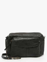 Cross Body Tas Naina Leder Pieces Zwart naina 17087872